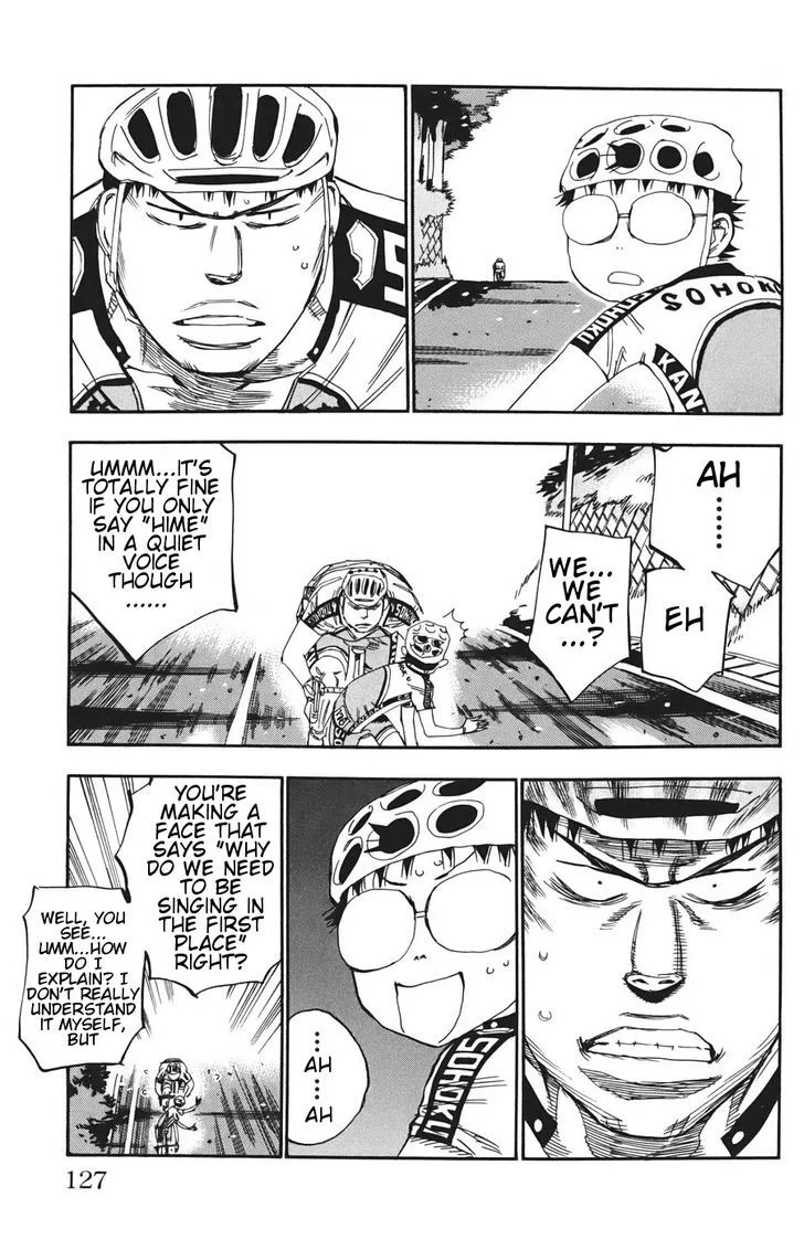 Yowamushi Pedal Chapter 117 page 9