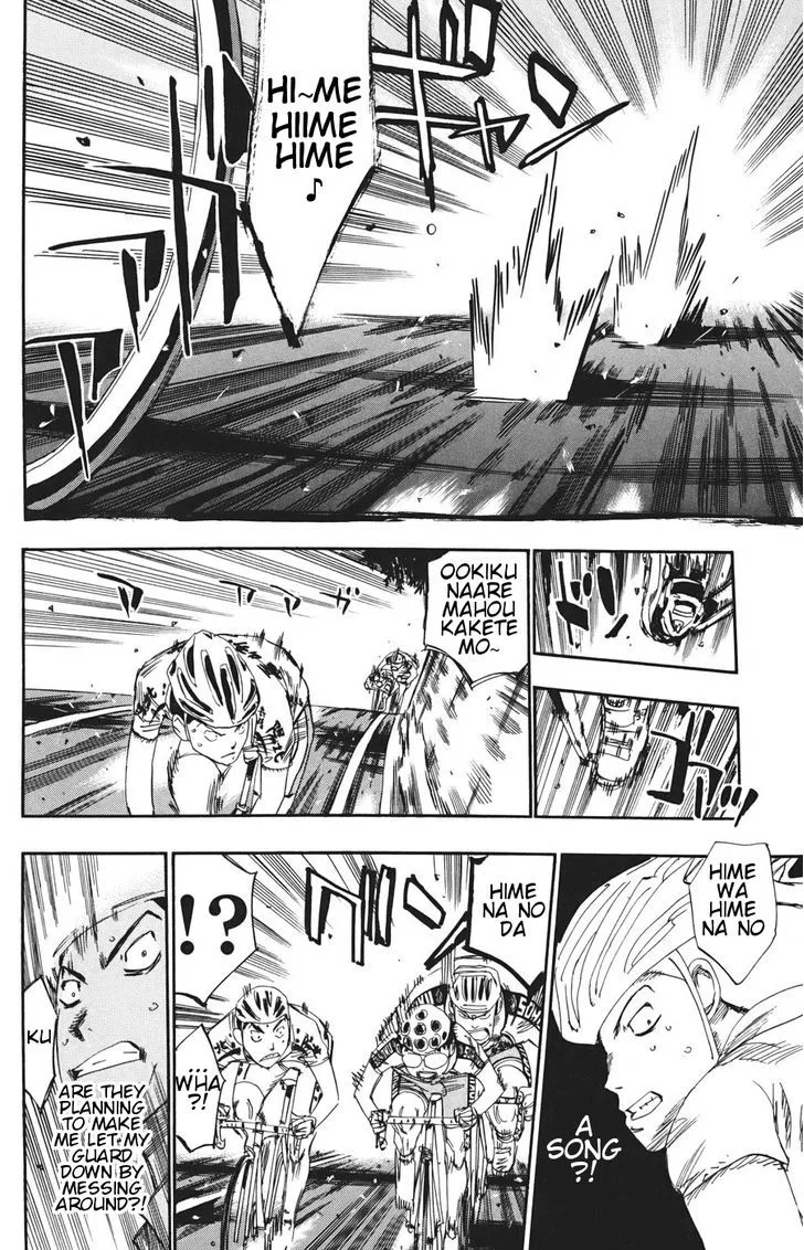 Yowamushi Pedal Chapter 118 page 14