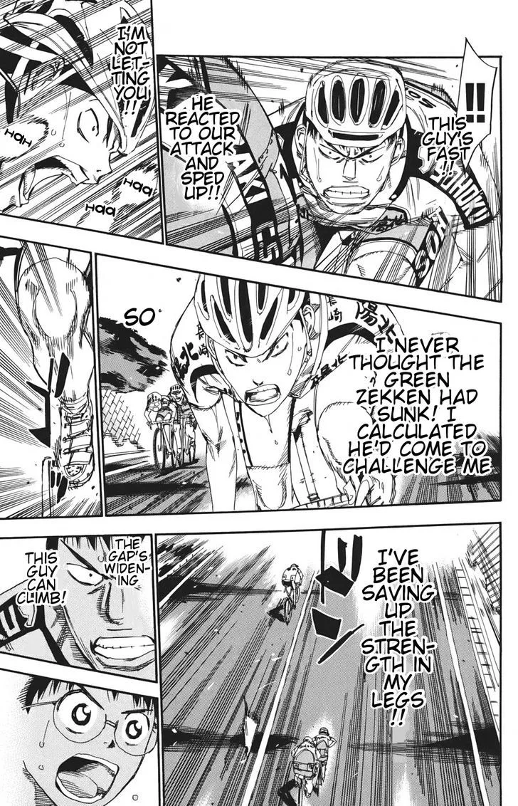 Yowamushi Pedal Chapter 118 page 9