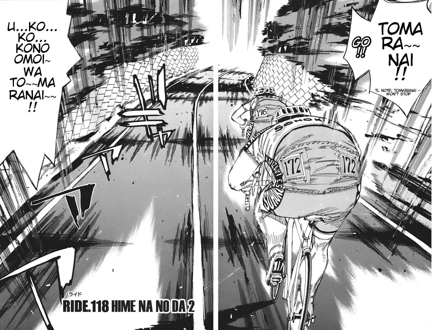 Yowamushi Pedal Chapter 118 page 2