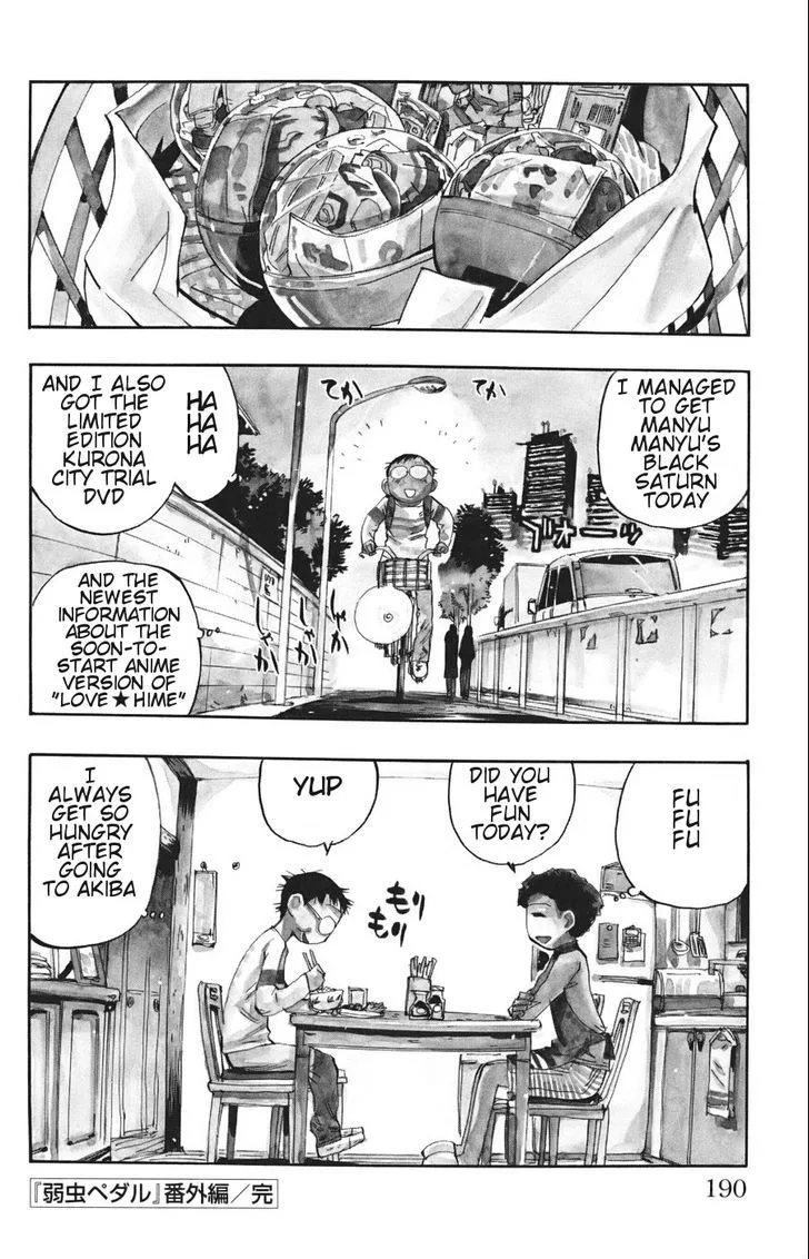 Yowamushi Pedal Chapter 119.5 page 8