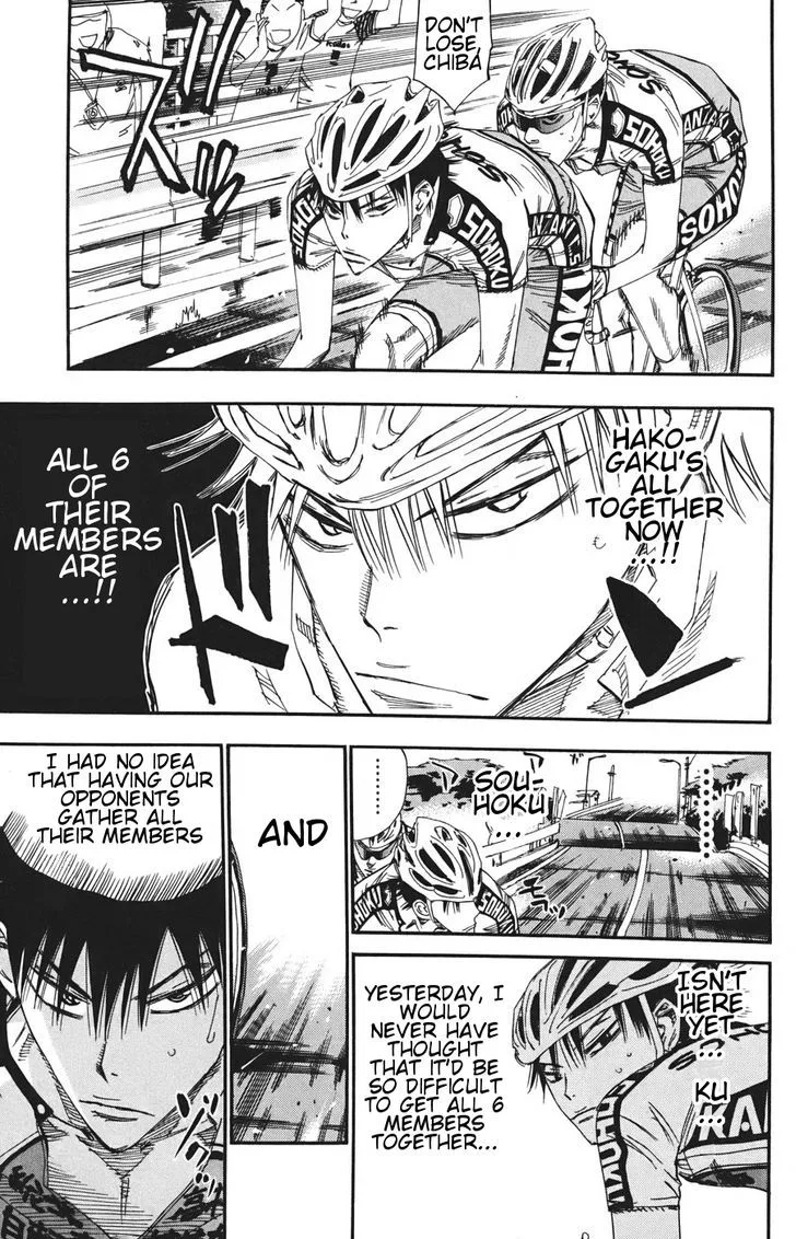 Yowamushi Pedal Chapter 119 page 6