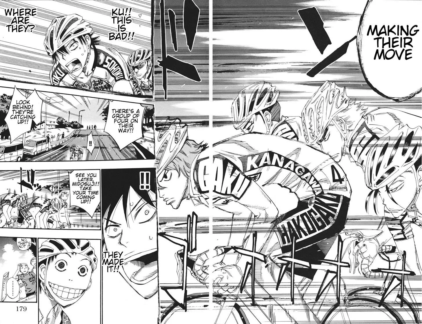 Yowamushi Pedal Chapter 119 page 15
