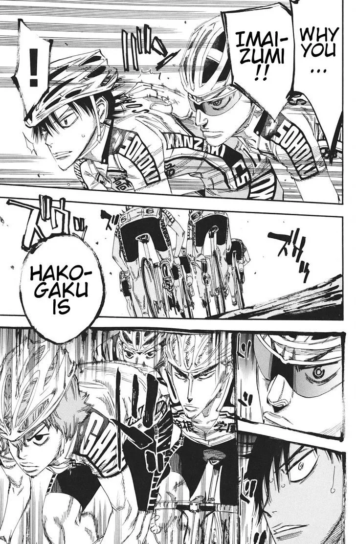 Yowamushi Pedal Chapter 119 page 14