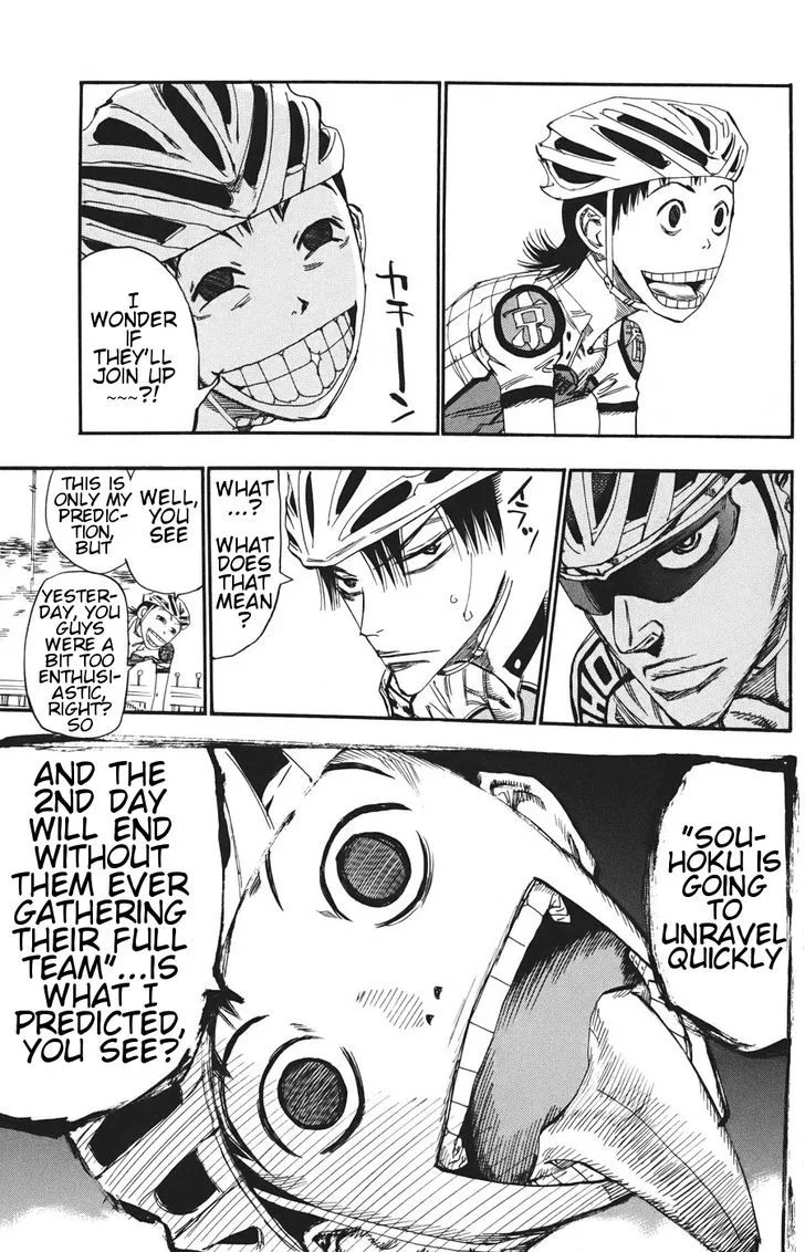 Yowamushi Pedal Chapter 119 page 10