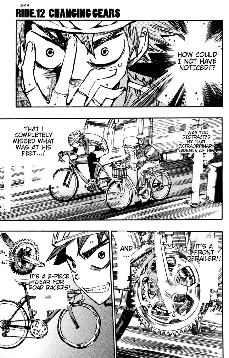 Yowamushi Pedal Chapter 12 page 1