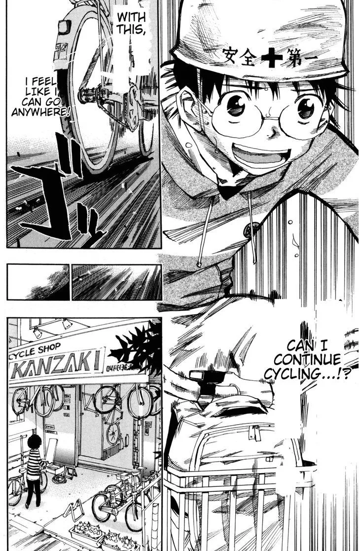 Yowamushi Pedal Chapter 12 page 14