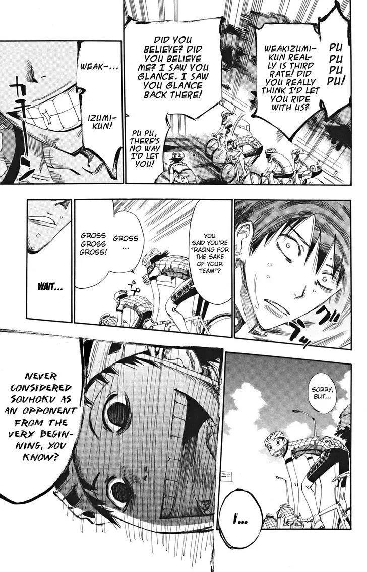 Yowamushi Pedal Chapter 120 page 16