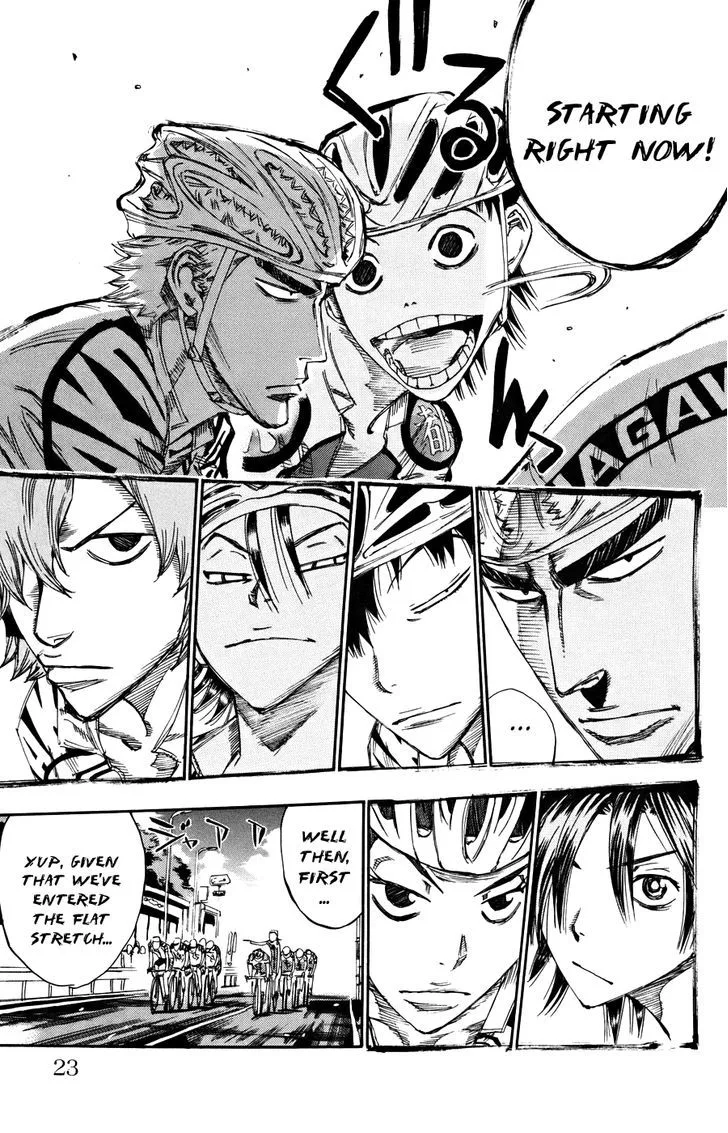 Yowamushi Pedal Chapter 120 page 23