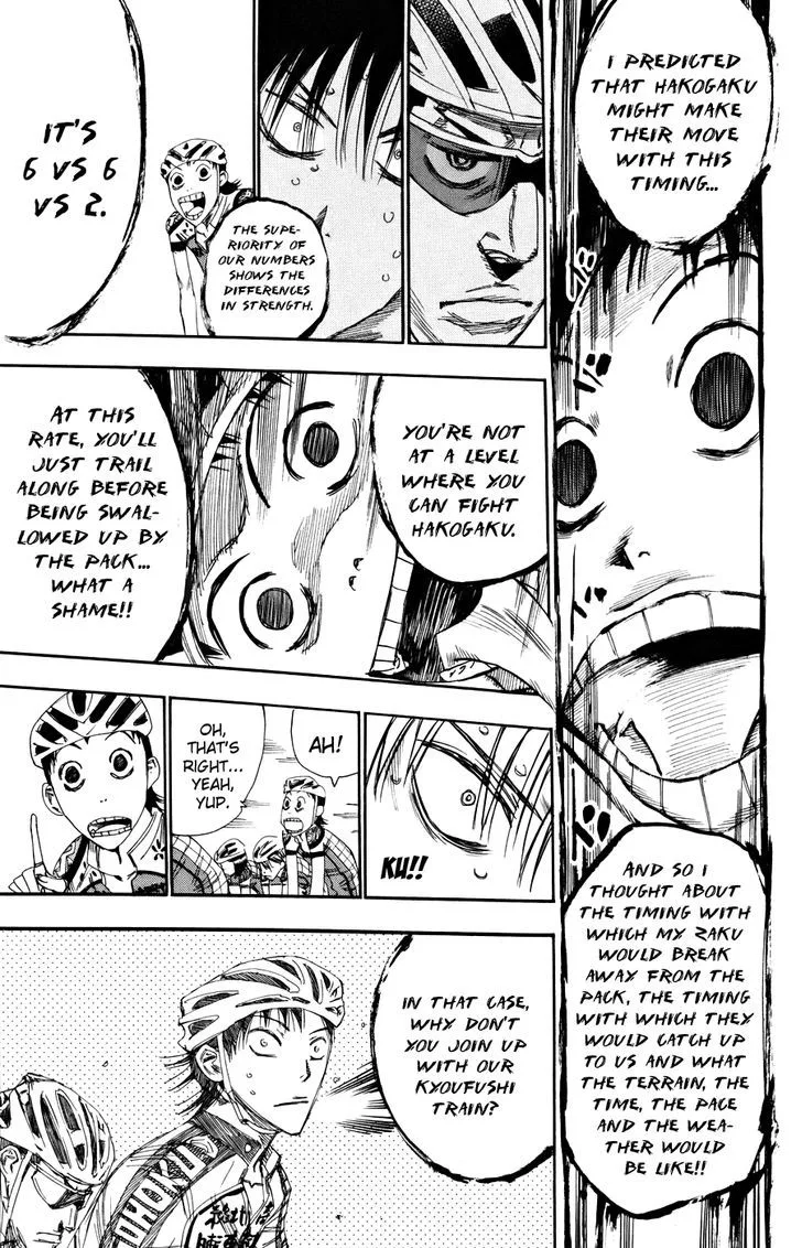 Yowamushi Pedal Chapter 120 page 14