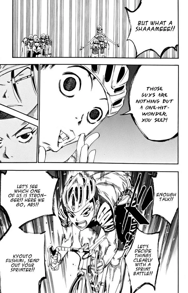 Yowamushi Pedal Chapter 121 page 9