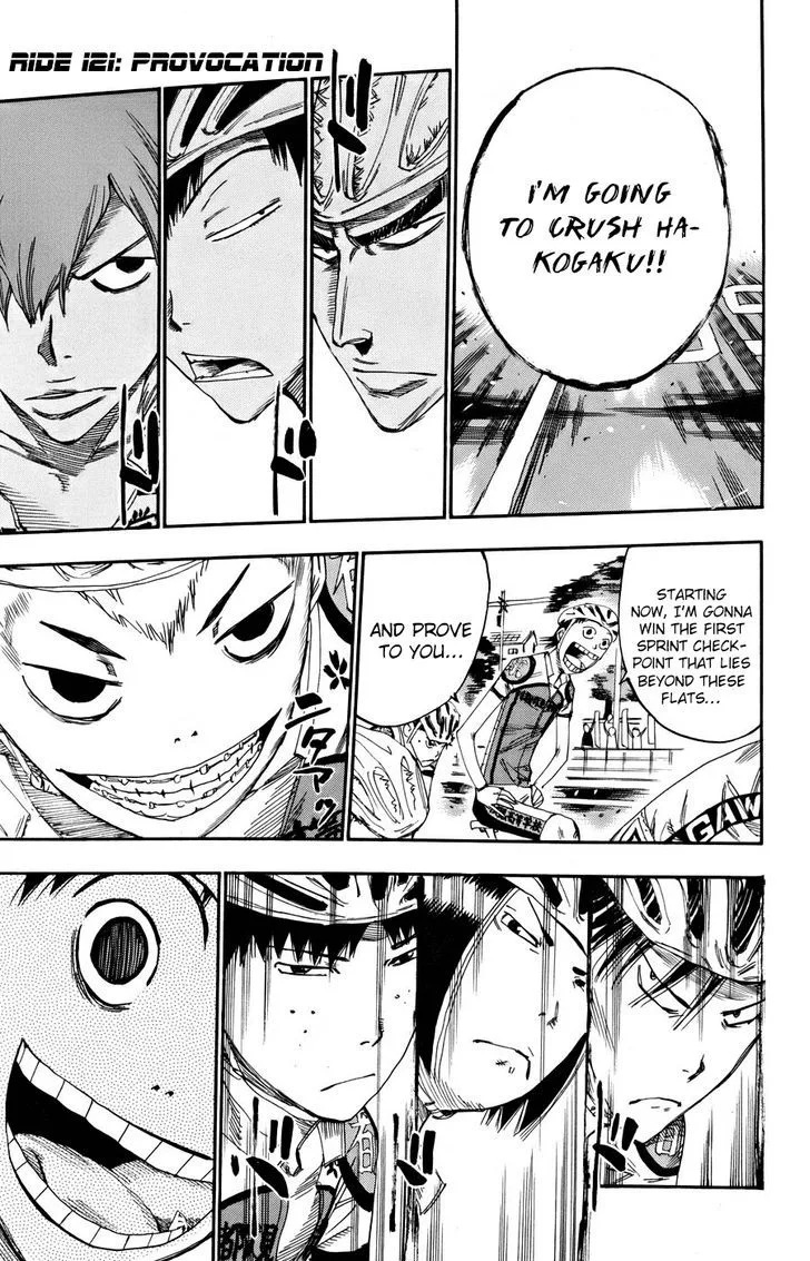 Yowamushi Pedal Chapter 121 page 2