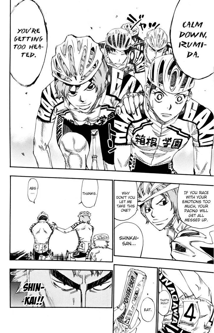 Yowamushi Pedal Chapter 121 page 15
