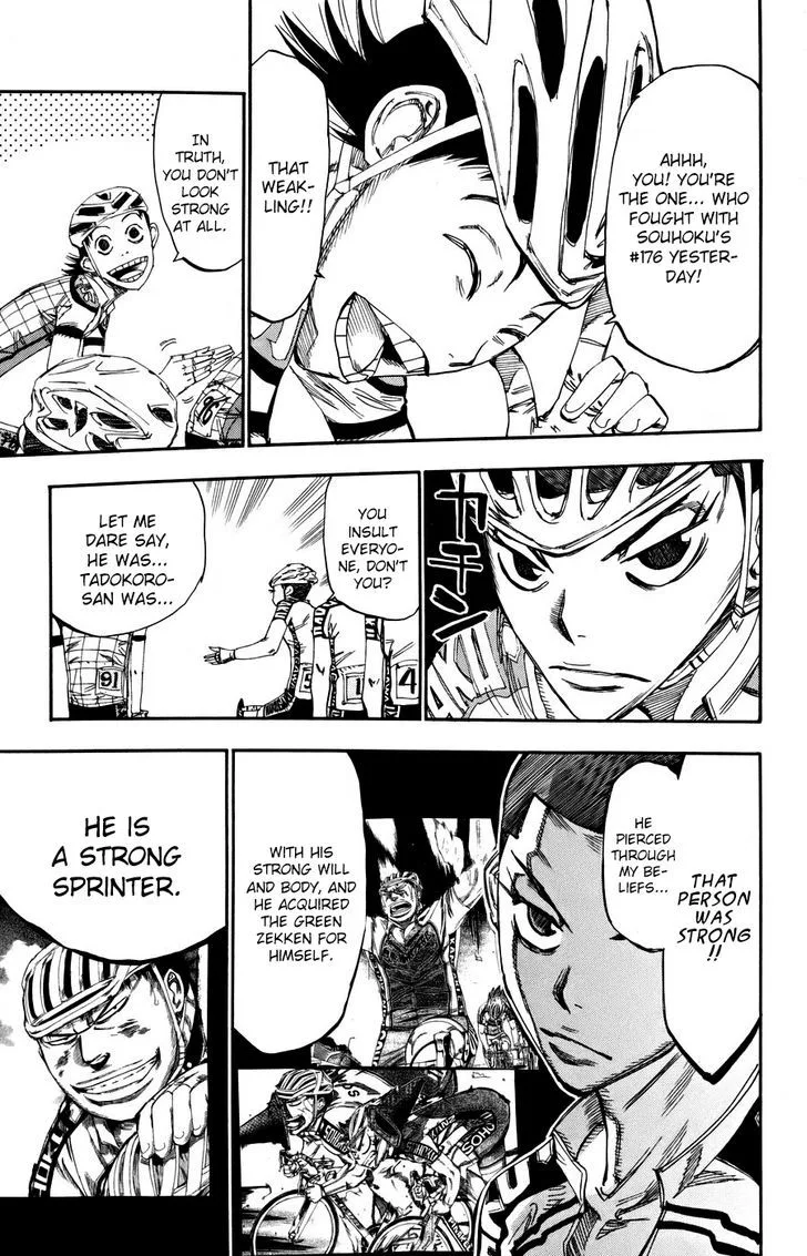 Yowamushi Pedal Chapter 121 page 7