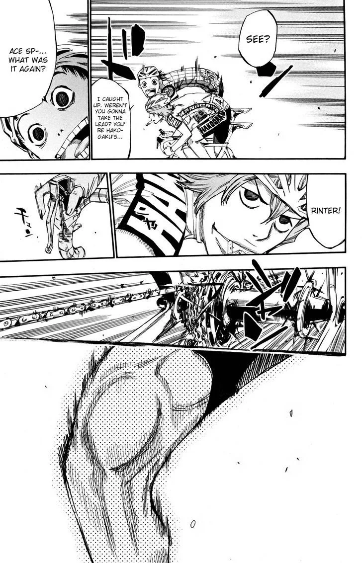 Yowamushi Pedal Chapter 122 page 8