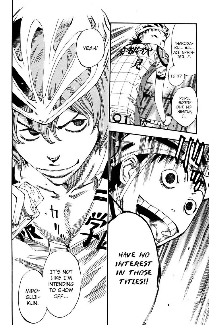 Yowamushi Pedal Chapter 122 page 3