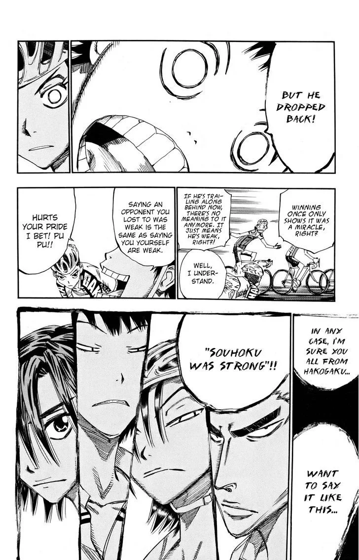 Yowamushi Pedal Chapter 123 page 8
