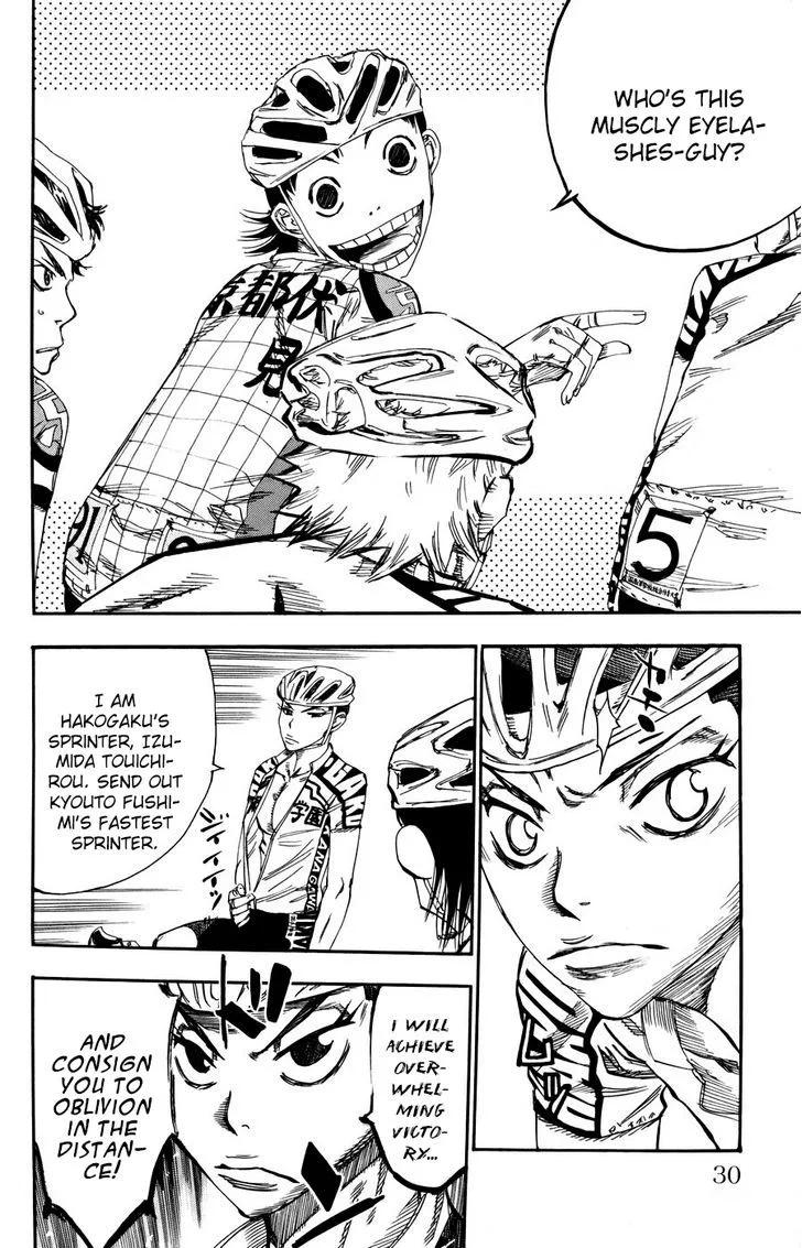Yowamushi Pedal Chapter 123 page 6