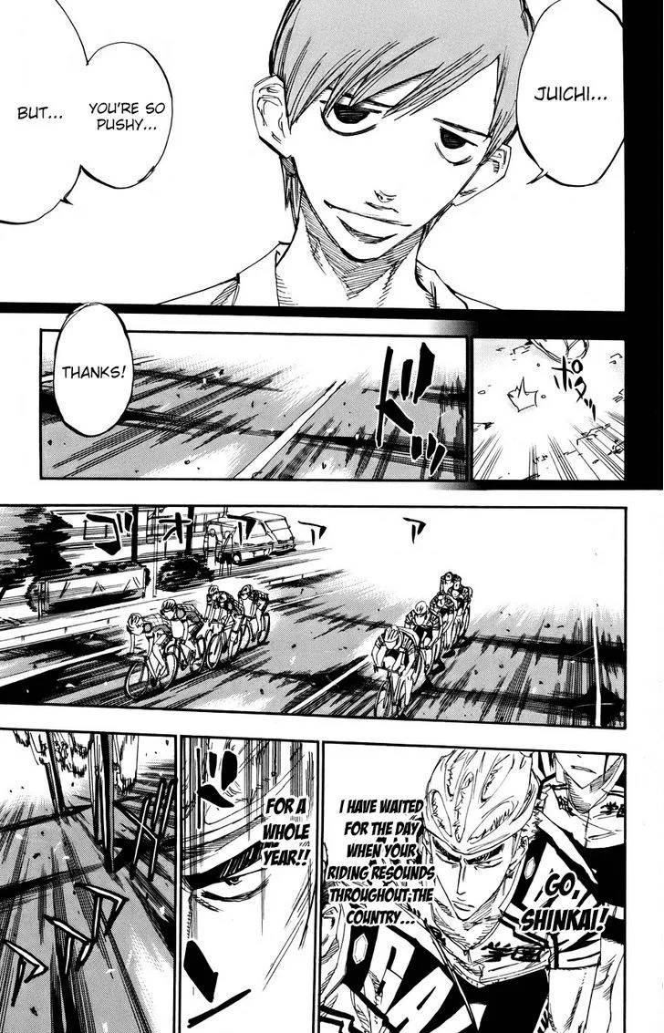 Yowamushi Pedal Chapter 123 page 19