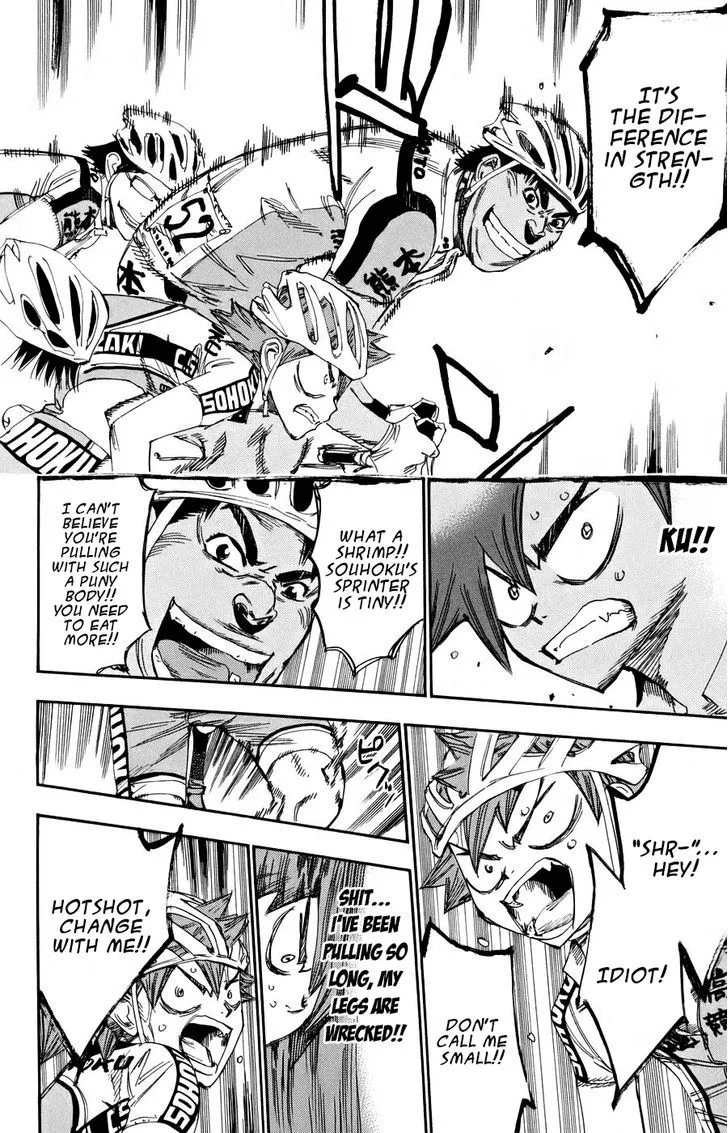 Yowamushi Pedal Chapter 124 page 8