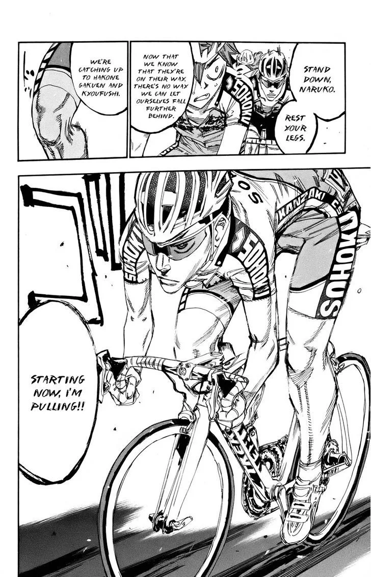 Yowamushi Pedal Chapter 124 page 14