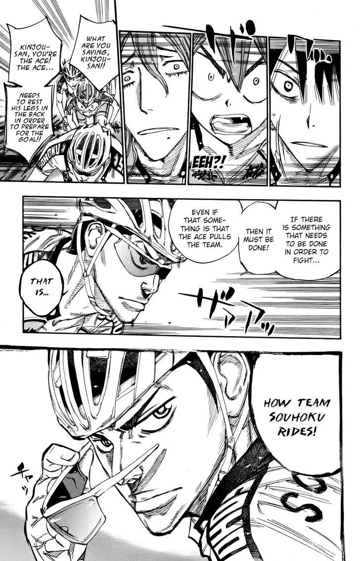 Yowamushi Pedal Chapter 124 page 15