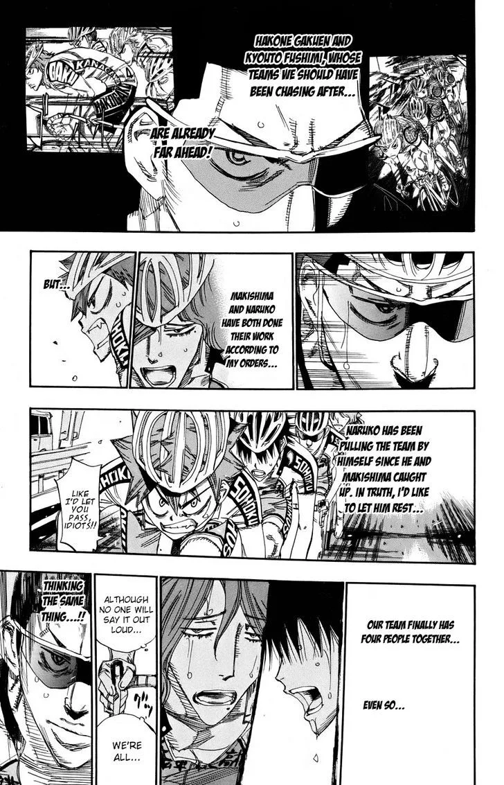 Yowamushi Pedal Chapter 124 page 5