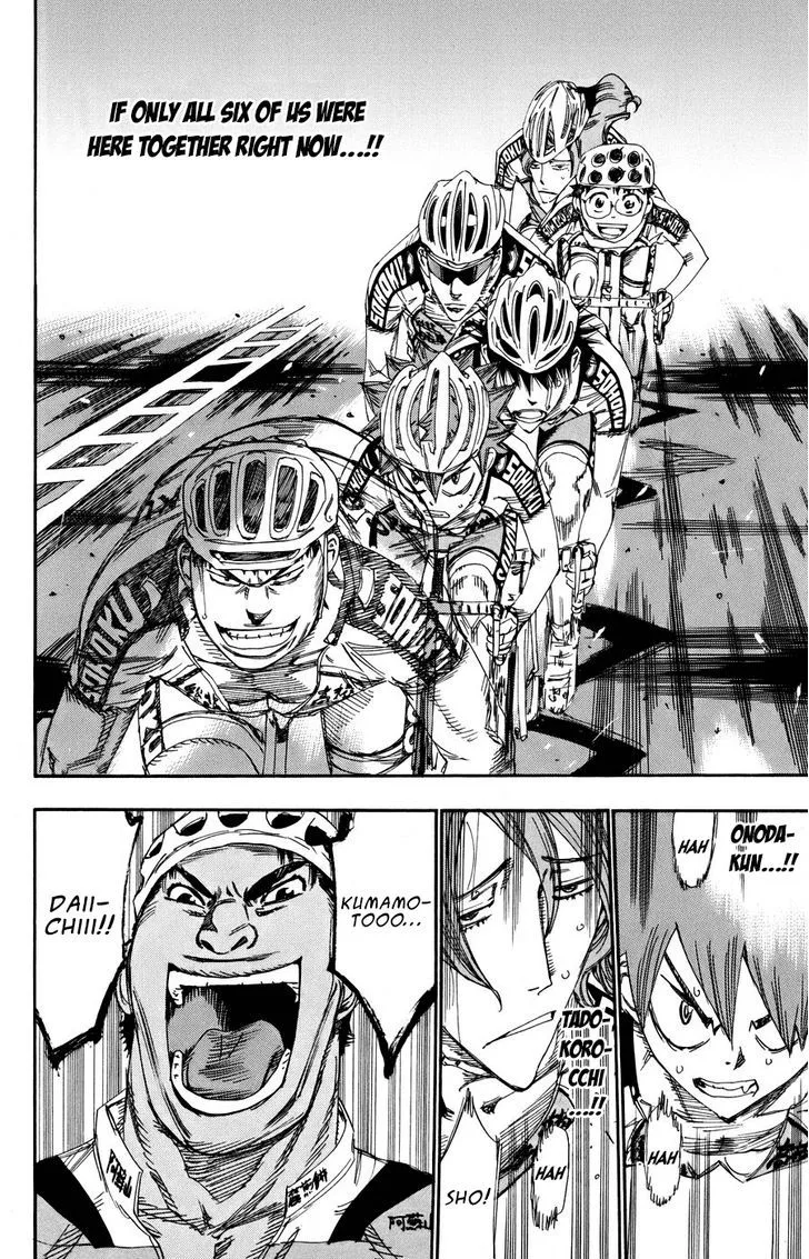 Yowamushi Pedal Chapter 124 page 6
