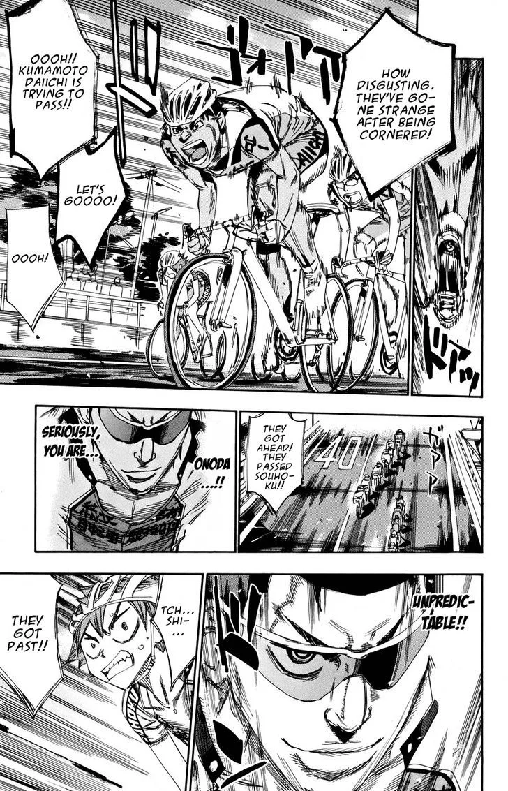 Yowamushi Pedal Chapter 124 page 13