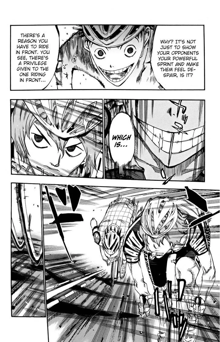Yowamushi Pedal Chapter 125 page 16