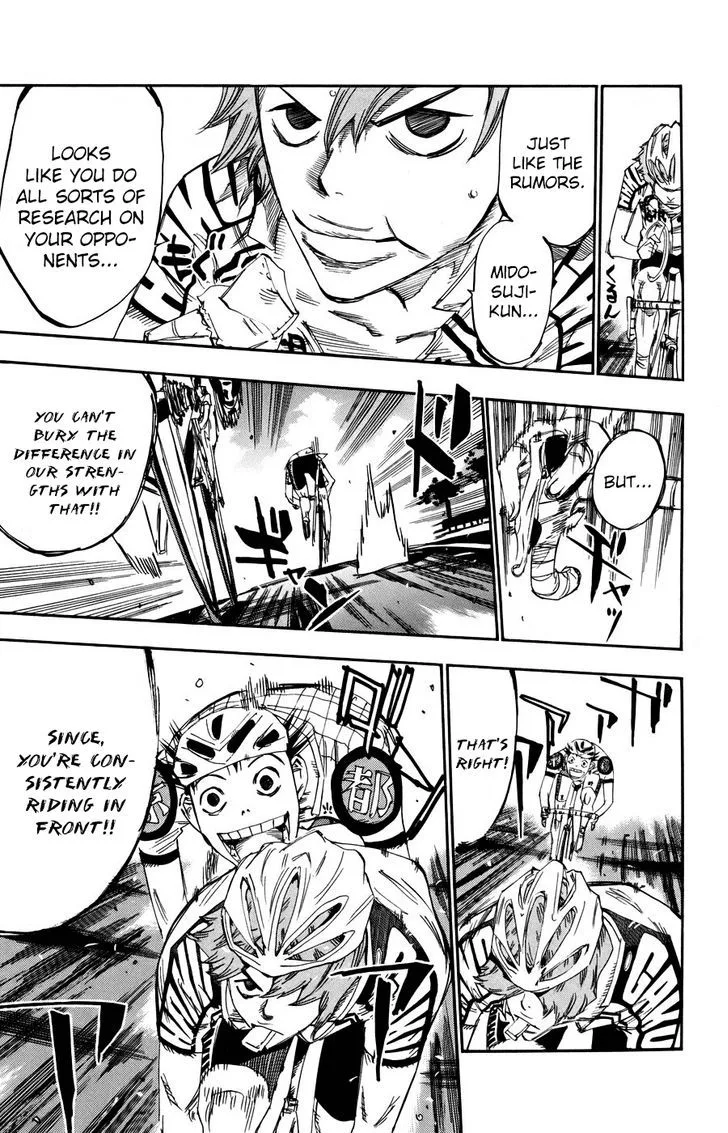 Yowamushi Pedal Chapter 125 page 15