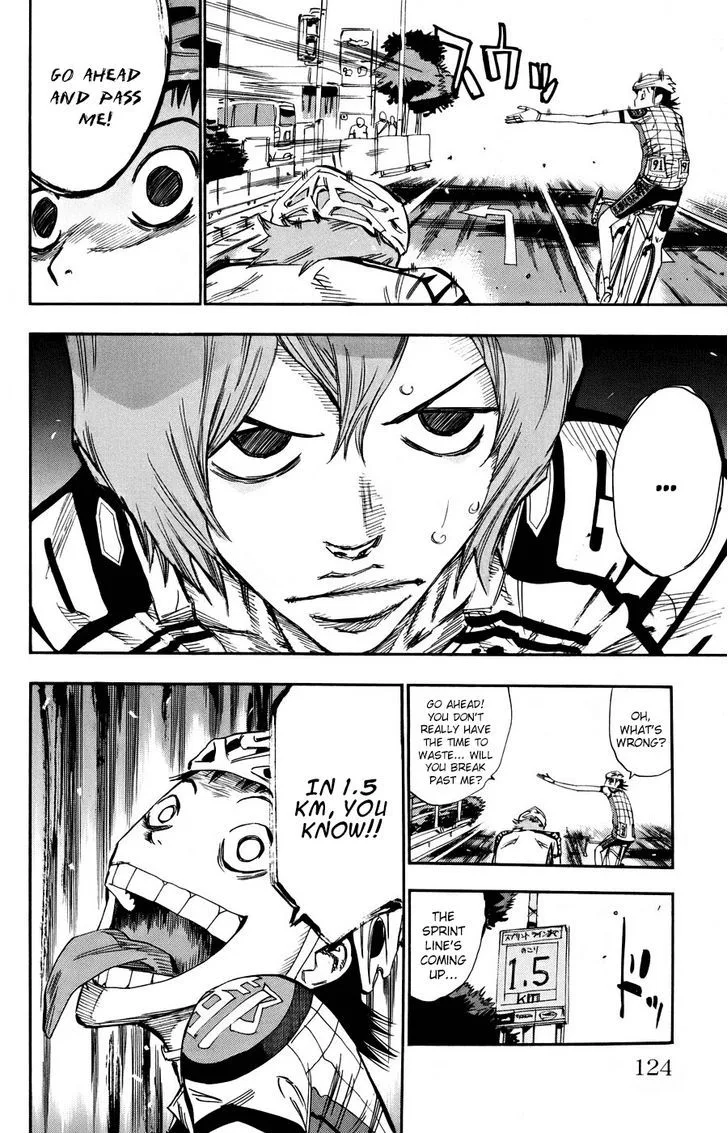 Yowamushi Pedal Chapter 125 page 20