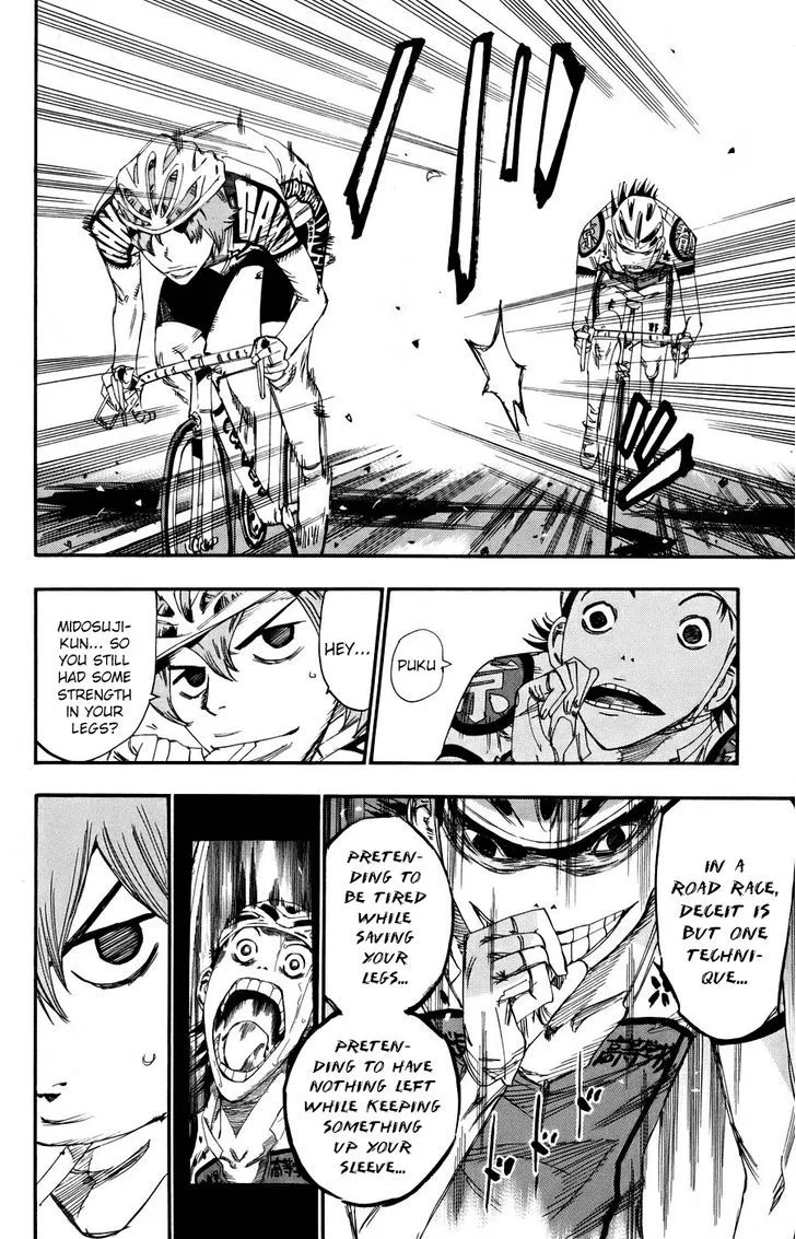 Yowamushi Pedal Chapter 125 page 8