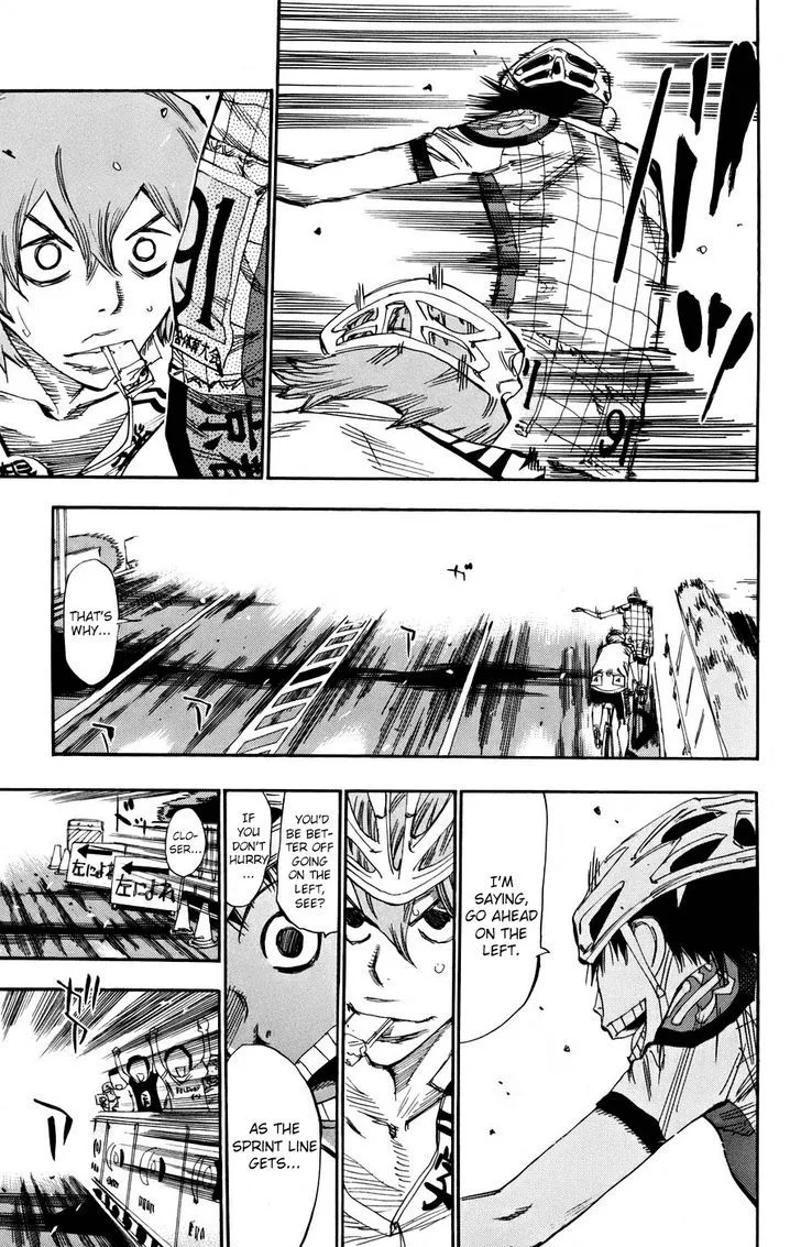 Yowamushi Pedal Chapter 126 page 4