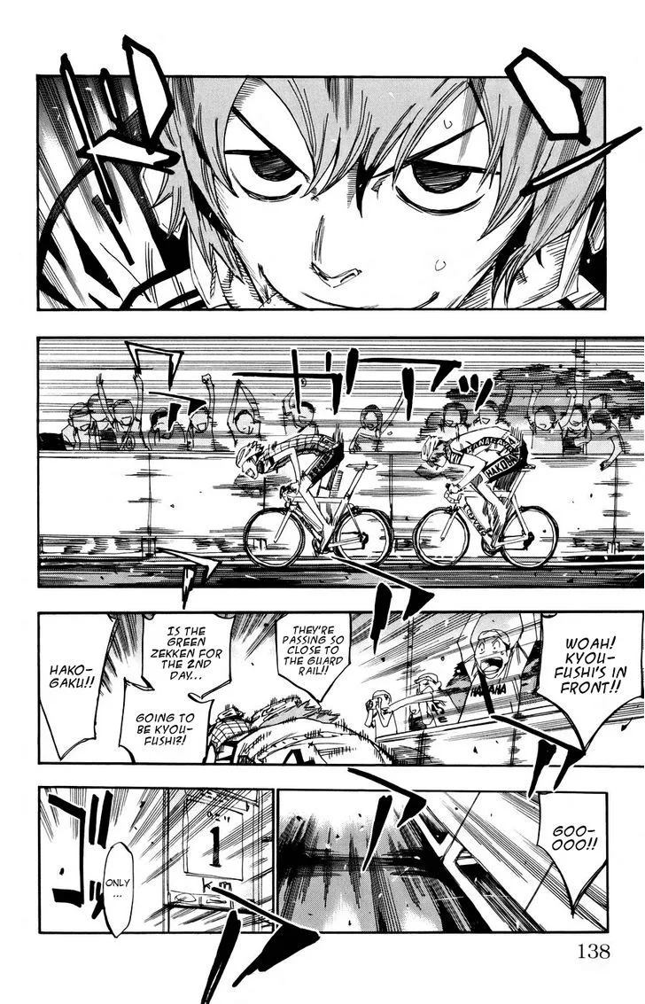 Yowamushi Pedal Chapter 126 page 13