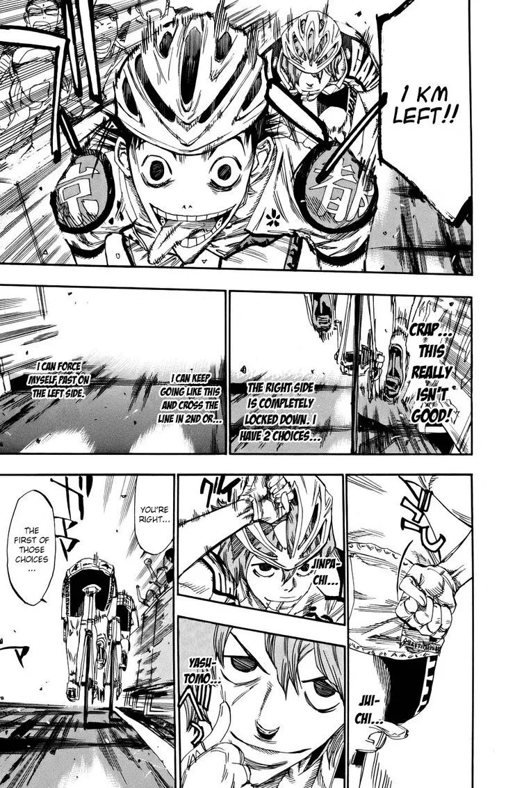 Yowamushi Pedal Chapter 126 page 14