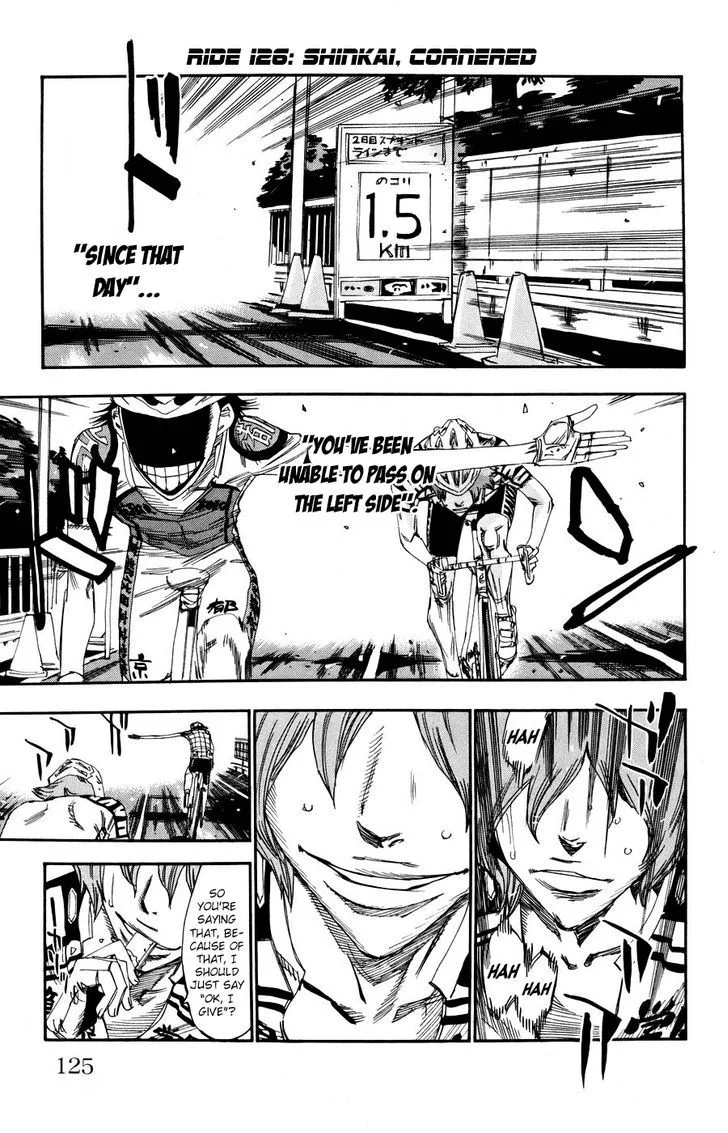 Yowamushi Pedal Chapter 126 page 2