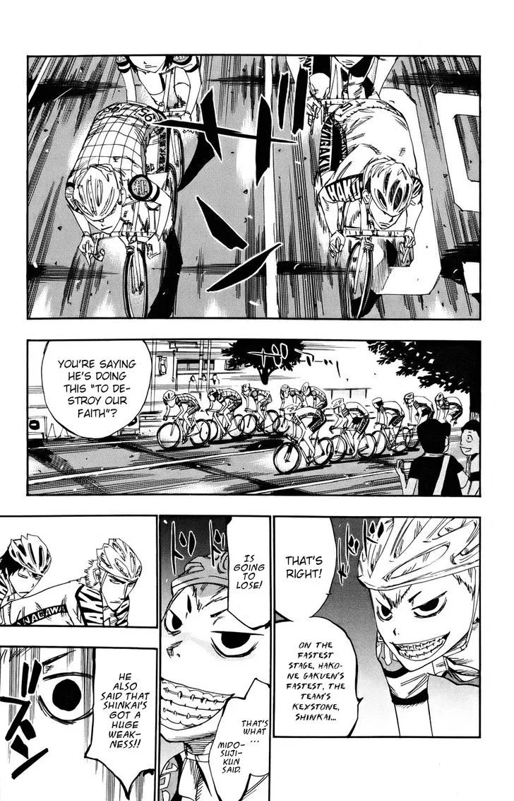 Yowamushi Pedal Chapter 127 page 4