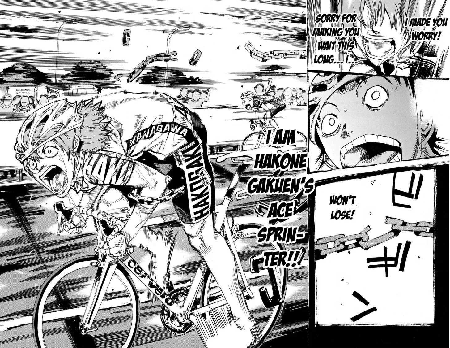 Yowamushi Pedal Chapter 127 page 19