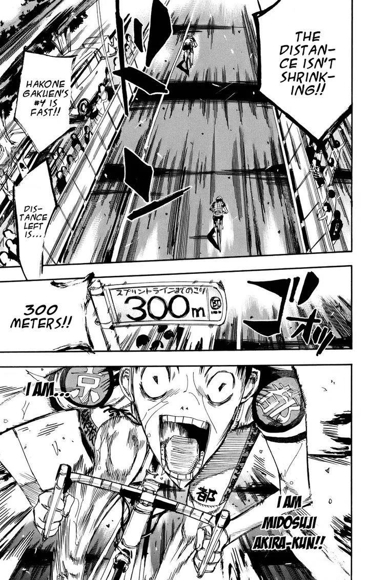 Yowamushi Pedal Chapter 128 page 15