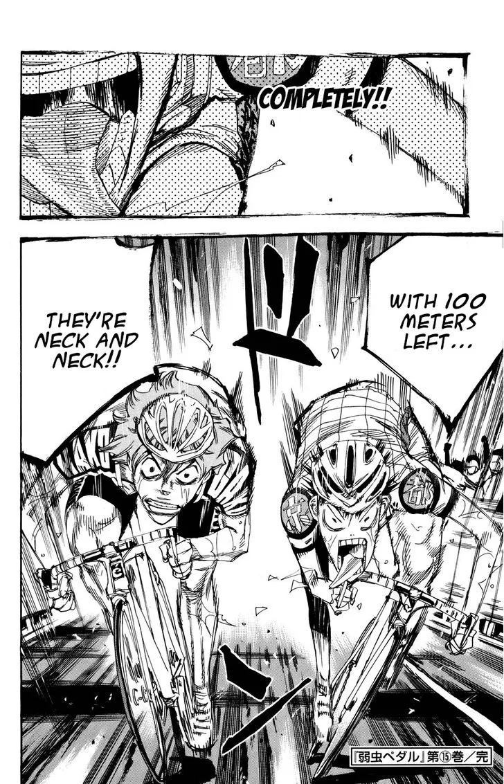 Yowamushi Pedal Chapter 128 page 20