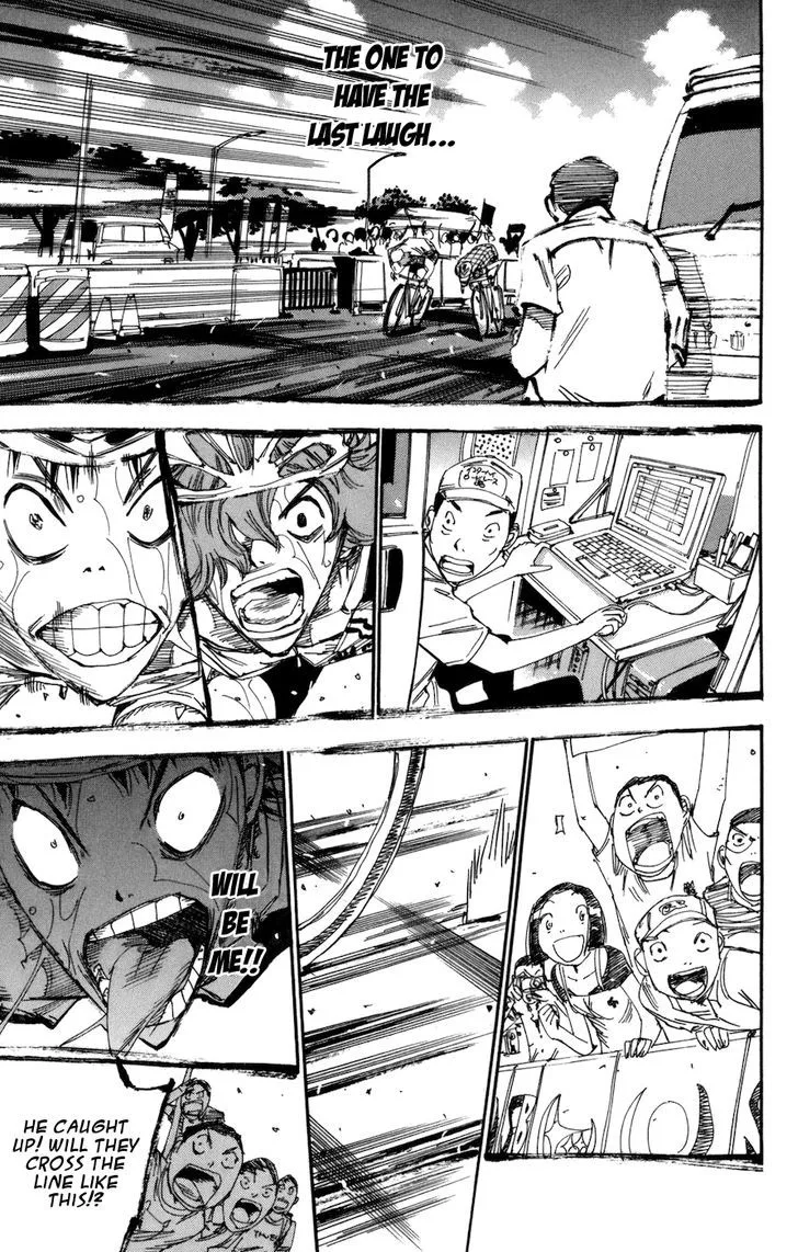 Yowamushi Pedal Chapter 129 page 14