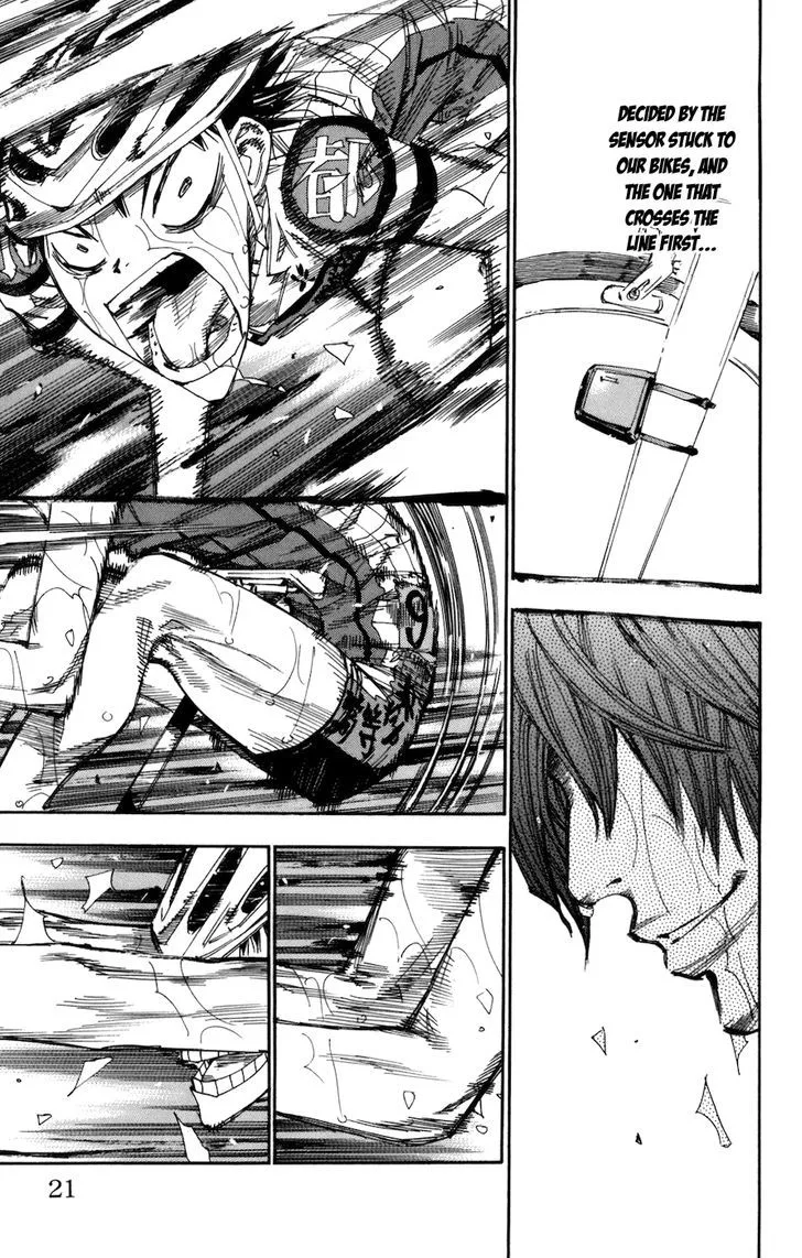 Yowamushi Pedal Chapter 129 page 17