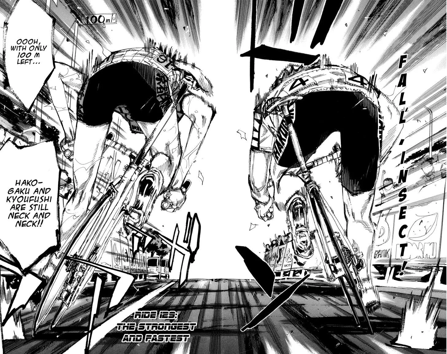 Yowamushi Pedal Chapter 129 page 7