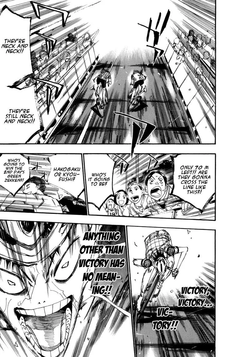 Yowamushi Pedal Chapter 129 page 9