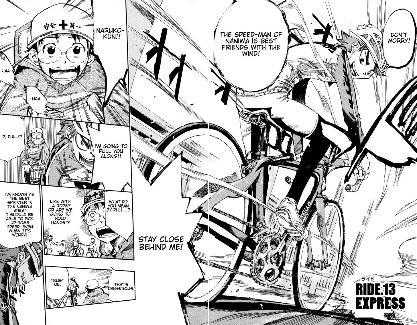 Yowamushi Pedal Chapter 13 page 4
