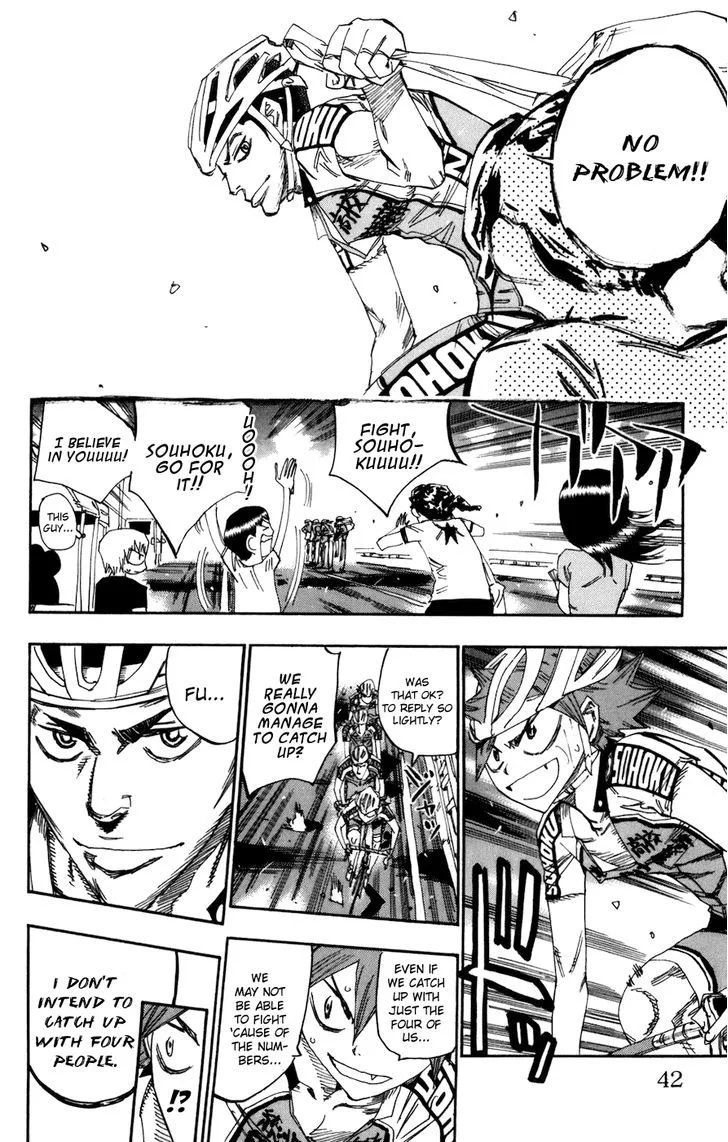 Yowamushi Pedal Chapter 130 page 14