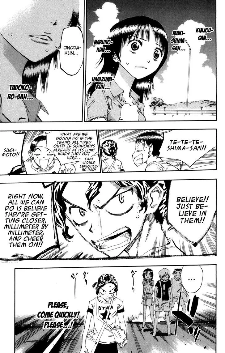 Yowamushi Pedal Chapter 130 page 9