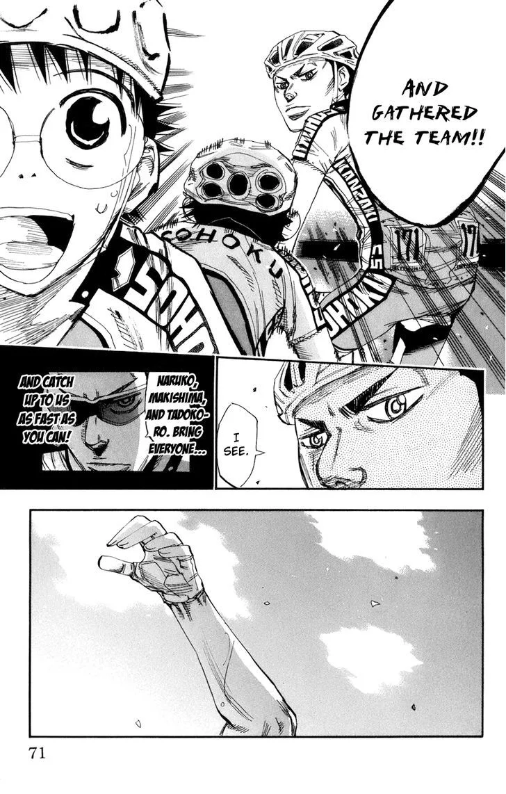 Yowamushi Pedal Chapter 132 page 4