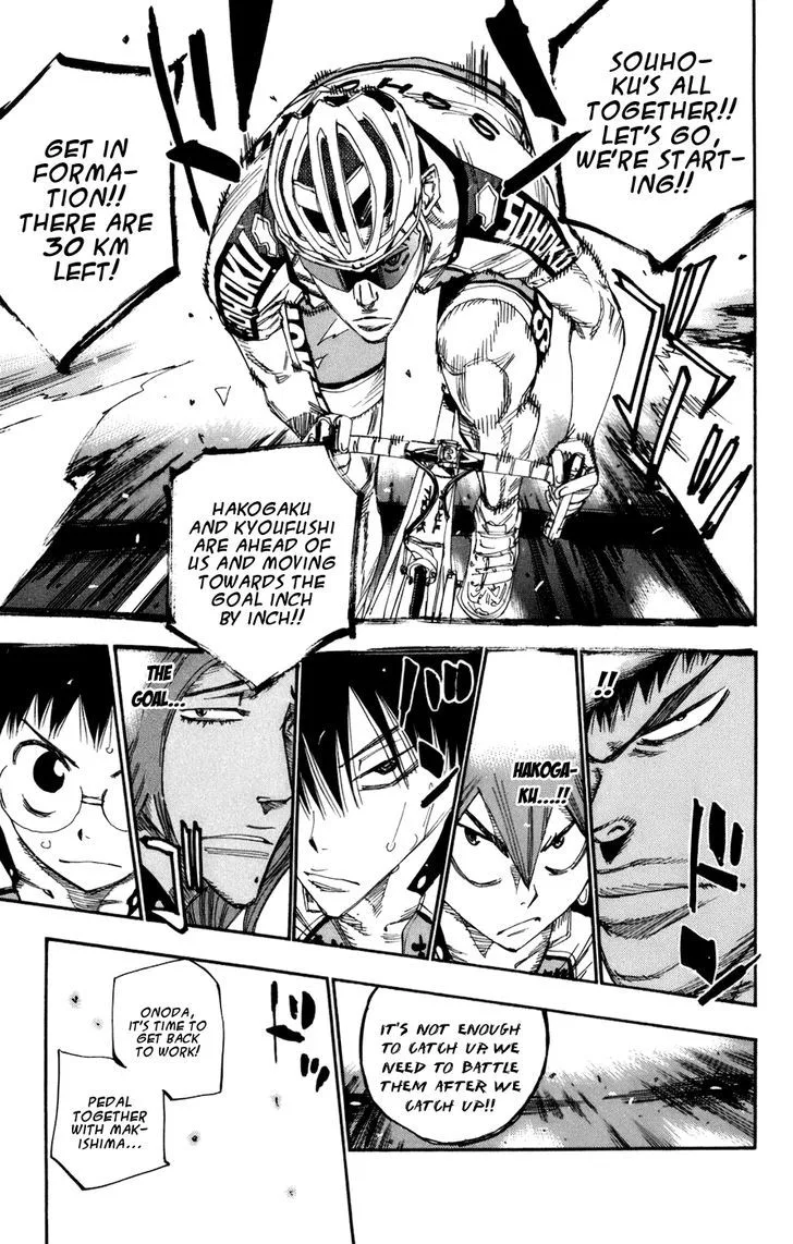 Yowamushi Pedal Chapter 132 page 11